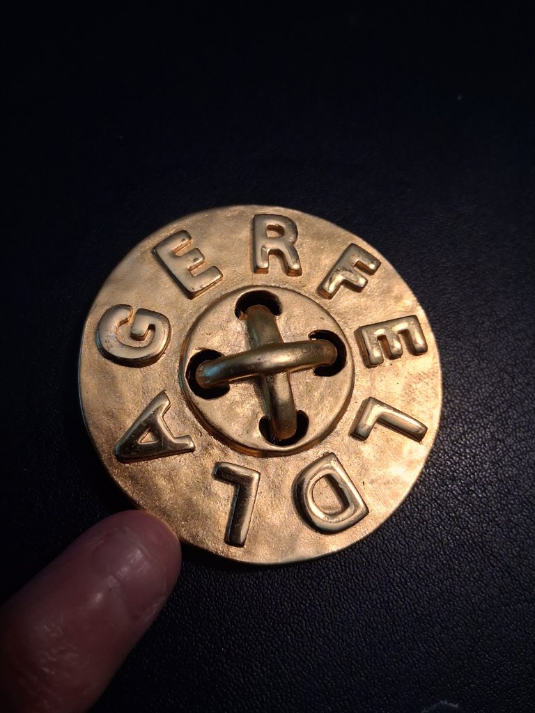 Very Rare Karl Lagerfeld Brooch